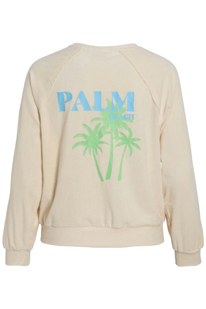 VIFROTTE O-NECK L/S PRINTED SHIRT/L 14108483 BIRCH